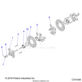 SUSPENSION: FRONT CARRIER AND HUB - 2023 POLARIS RZR PRO XP 4 ULTIMATE