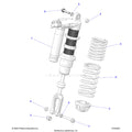 SUSPENSION: FRONT SHOCK MOUNTING - 2023 POLARIS RZR PRO R ULTIMATE