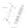 SUSPENSION: REAR SHOCK - 2016 POLARIS RZR 900/900 EPS