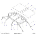 CHASSIS: CAB FRAME - 2025 POLARIS RZR PRO R 4 ULTIMATE