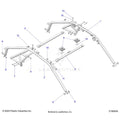 CHASSIS: CAB FRAME - 2025 POLARIS RZR PRO XP ULTIMATE