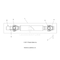 DRIVE TRAIN: FRONT PROP SHAFT - 2015 POLARIS RZR 570