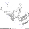 BODY: FRONT BUMPER - 2021 POLARIS RZR XP 1000 HIGH LIFTER