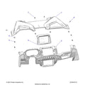 BODY: DASH RIDE COMMAND - 2023 POLARIS RZR XP 4 1000 PREMIUM