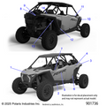 BODY: DECALS - 2026 POLARIS RZR PRO S 4 ULTIMATE