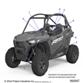 BODY: DECALS STANDARD - 2025 POLARIS RZR 900 TRAIL S