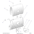 ENGINE: EXHAUST SYSTEM SILENCER AND RELATED - 2024 POLARIS RZR PRO R 4 ULTIMATE