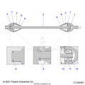 DRIVE TRAIN: HALF SHAFT REAR (2) - 2023 POLARIS RZR PRO R ULTIMATE