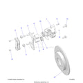 BRAKES: CALIPER REAR  (3) - 2023 POLARIS RZR PRO R ULTIMATE