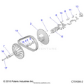 DRIVE TRAIN: SECONDARY CLUTCH - 2020 POLARIS RZR XP TURBO