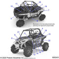 BODY: DECALS - 2021 POLARIS RZR XP 1000 HIGH LIFTER