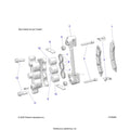 BRAKES: CALIPER FRONT - 2024 POLARIS RZR PRO R ULTIMATE