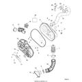 DRIVE TRAIN: CLUTCH COVER AND DUCTING - 2015 POLARIS RZR 4 900