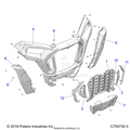 BODY: FRONT BUMPER - 2021 POLARIS RZR XP 4 TURBO