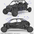 BODY: DECALS (2) - 2023 POLARIS RZR PRO R 4 SPORT