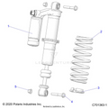 SUSPENSION: FRONT SHOCK (2) - 2021 POLARIS RZR 900 TRAIL/TRAIL S