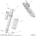 SUSPENSION: FRONT SHOCK MOUNTING - 2020 POLARIS RZR S 1000 EPS