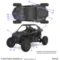 BODY: DECALS - 2024 POLARIS RZR PRO R PREMIUM