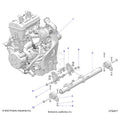 ENGINE: MOUNTING & LONG BLOCK - 2025 POLARIS RZR PRO XP 4 SPORT