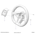 STEERING: WHEEL - 2025 POLARIS RZR PRO XP 4 PREMIUM