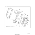 BRAKES: FRONT CALIPER - 2019 POLARIS RZR XP 4 TURBO S VELOCITY