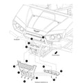 Frame Shield Front Upper by Arctic Cat