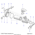 ENGINE: AIR INTAKE SYSTEM - 2026 POLARIS RZR 200 EVAP