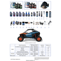 PS-4 Extreme Oil Change Kit 3 Qts [Extreme] by Polaris