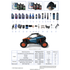 PS-4 Extreme Oil Change Kit 3 Qts [Extreme] by Polaris