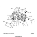 ENGINE: CRANKCASE COMP LEFT - 2025 POLARIS RZR 200 MD