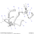 ENGINE: WATERPUMP AND BYPASS - 2020 POLARIS RZR XP TURBO