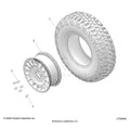 WHEELS: FRONT/REAR - 2025 POLARIS RZR PRO R 4 RACE REPLICA LE EVAP
