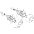 Hub Assembly (Inc. 4) Front by Arctic Cat