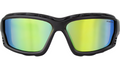 PCH Convertible Goggle - Black - Bronze/Yellow Blue Mirror Lens by Bobster