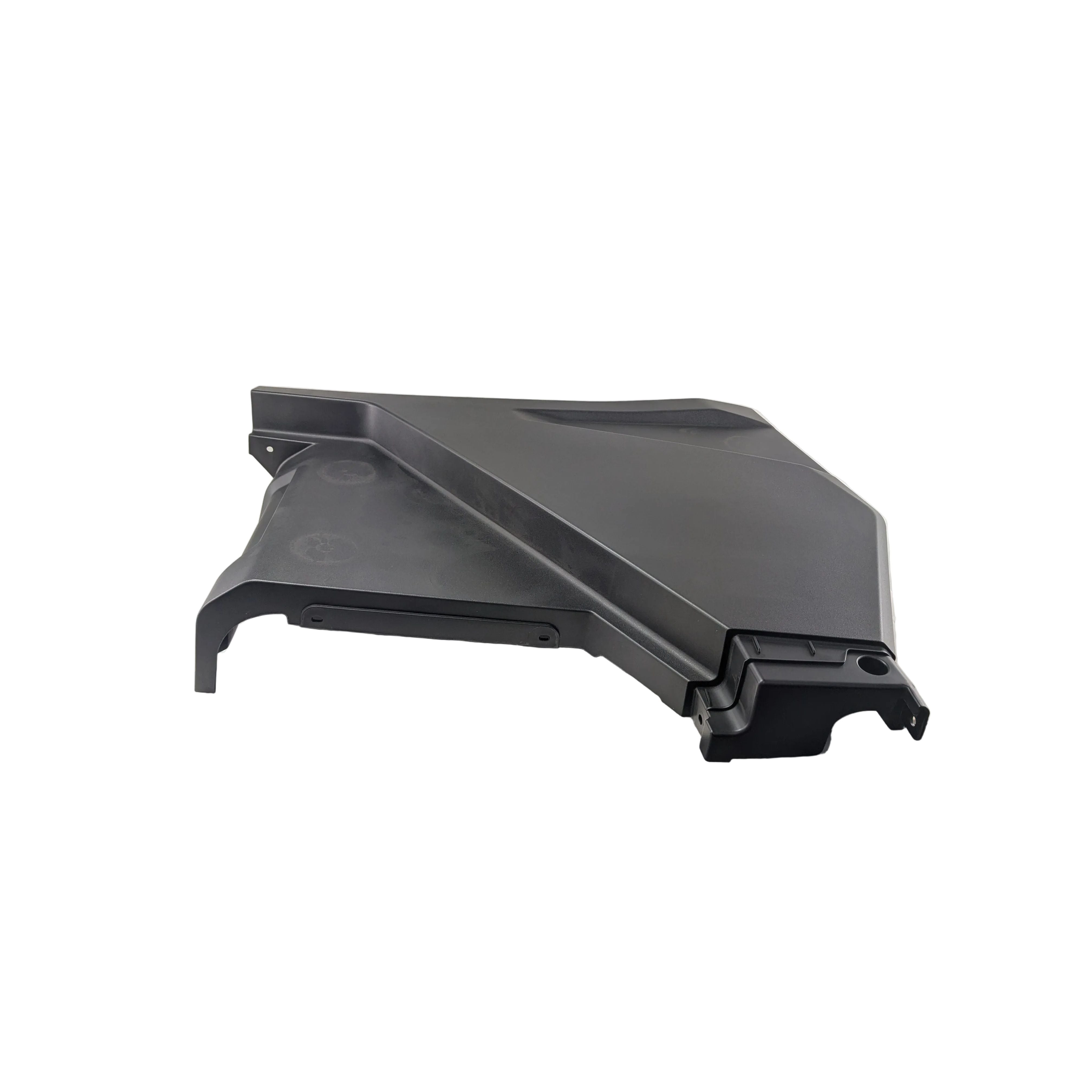 Black right rear body panel for CFMOTO UFORCE 1000, angular durable plastic design.
