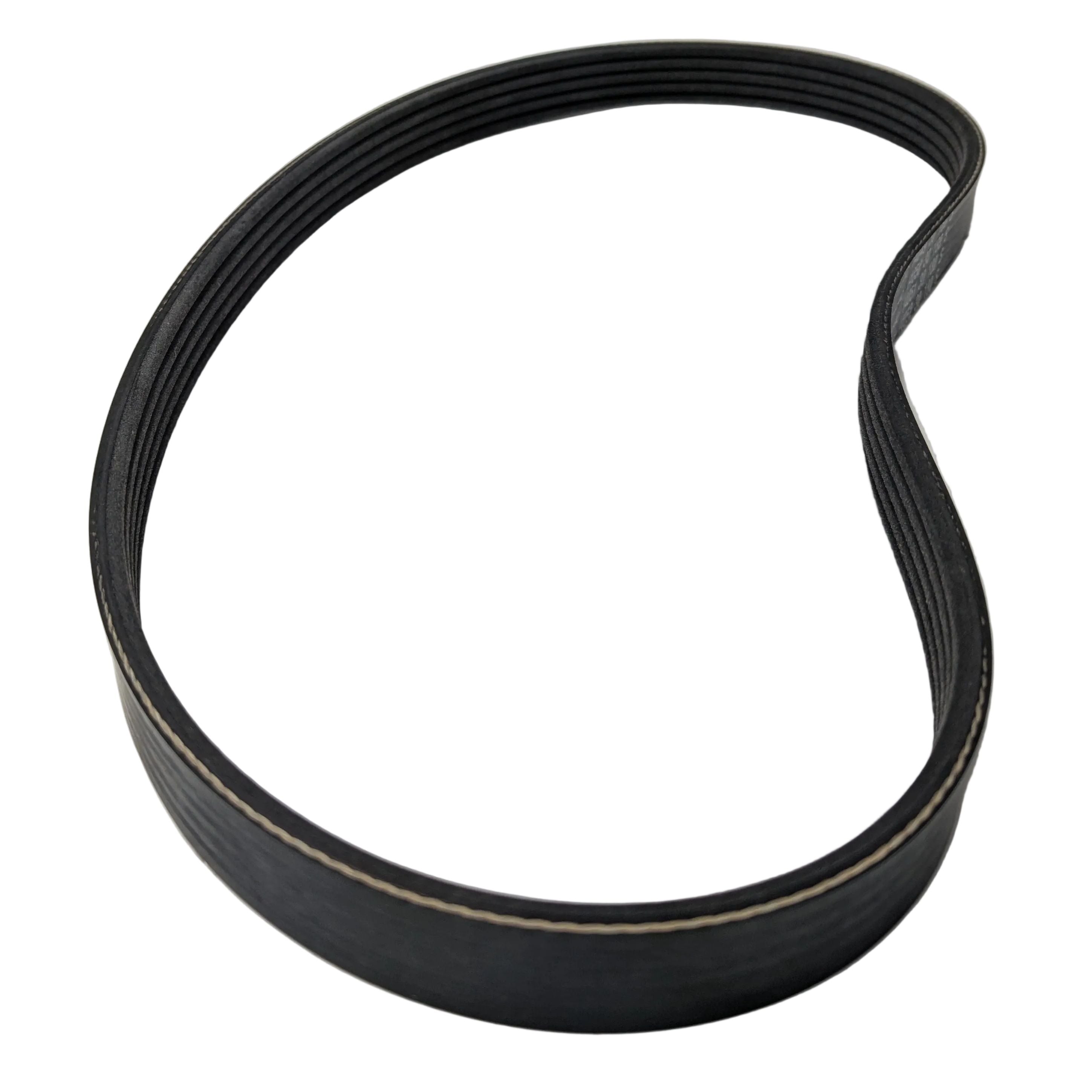 Black ribbed rubber belt with smooth edges designed for Can-Am UTV models.