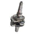 Metal crankshaft assembly for Can-Am UTVs with gears and polished shaft sections.
