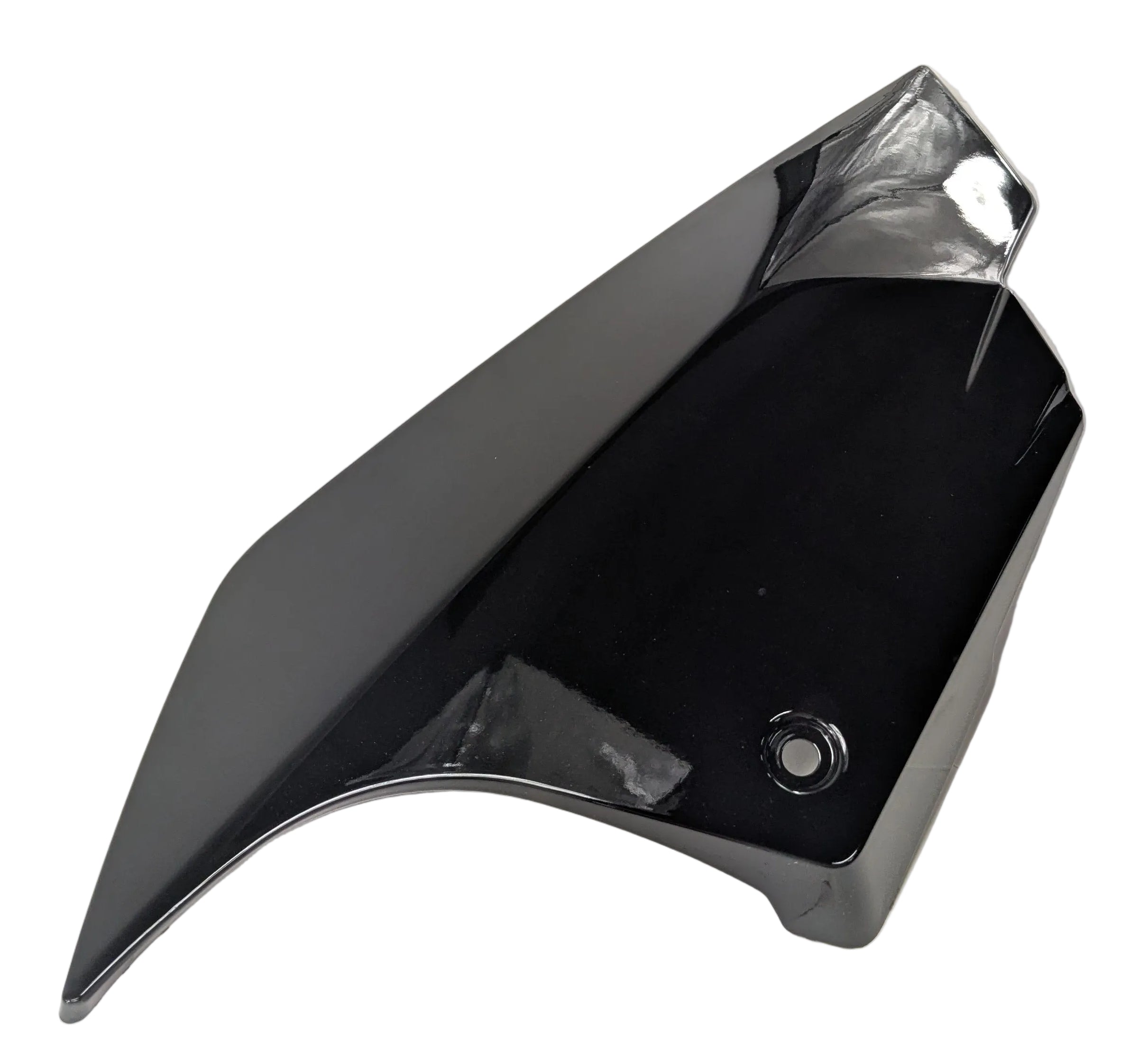 Chin Fairing Cover, Left, Onyx.Black [Black] by Indian