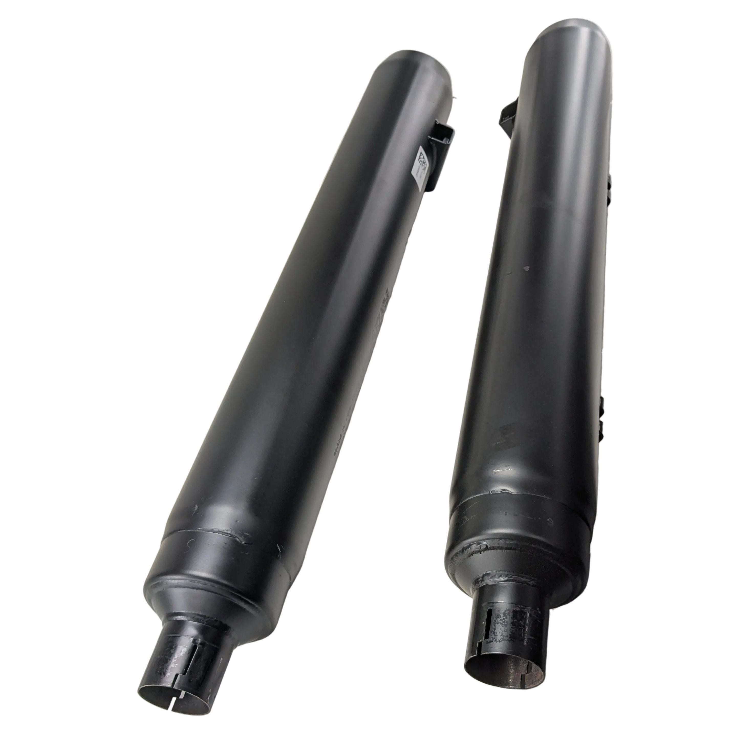 Stage 0 Muffler Set, Black (TAKE OFF) by Indian