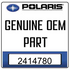 An Image of the Geniune Polaris Logo  reading 'GENUINE OEM PART'2414780