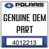 An Image of the Geniune Polaris Logo  reading 'GENUINE OEM PART'4012213