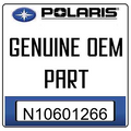 An Image of the Geniune Polaris Logo  reading 'GENUINE OEM PART'N10601266