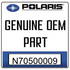 An Image of the Geniune Polaris Logo reading 'GENUINE OEM PART' N70500009