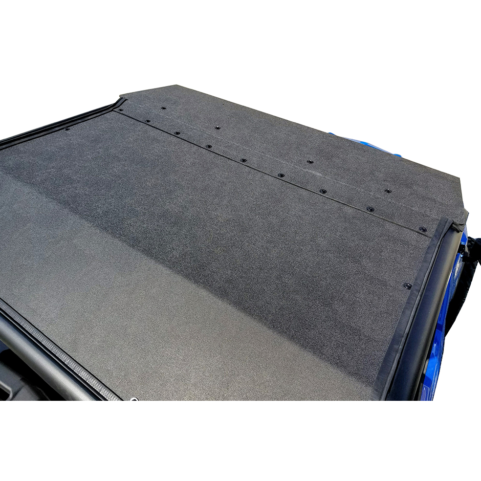 Polaris General 1000 Hard ABS Plastic Roof by Spike - 88-1620BBS - Exterior Rear Passenger Side Above Vehicle  View