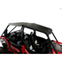 Polaris RZR 4 900_1000 Abs Hard Plastic Roof by Spike - 88-4400ABS - Exterior Passenger Side Above Behicle Close Up View