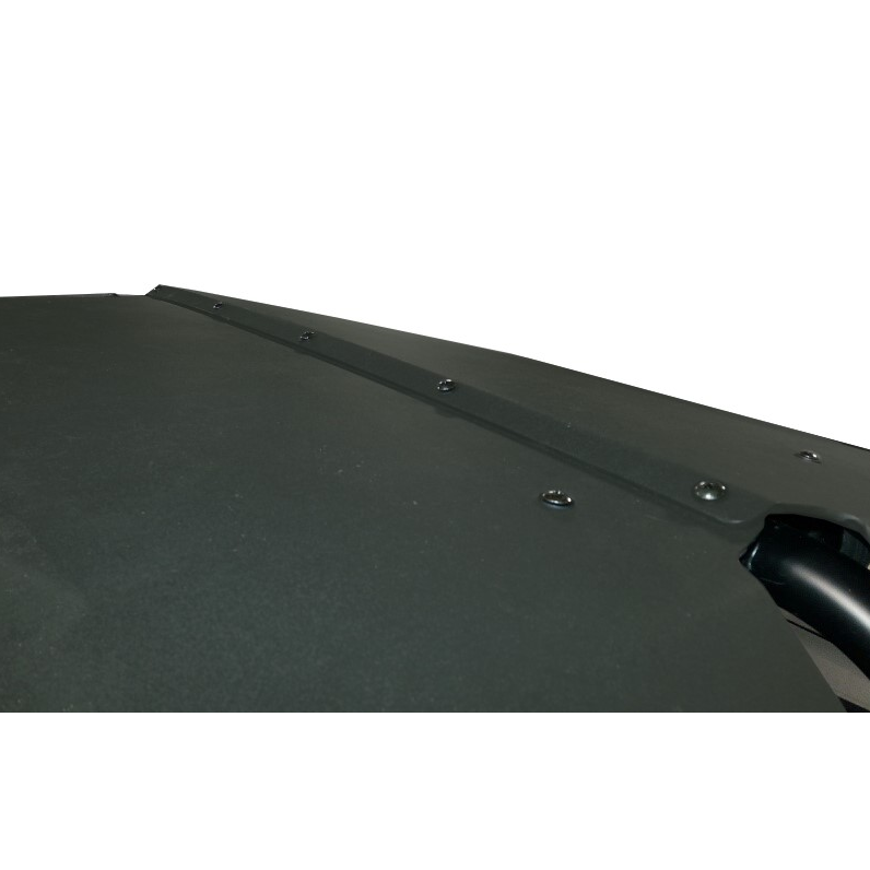 Polaris RZR 4 900_1000 Abs Hard Plastic Roof by Spike - 88-4400ABS - Exterior Passenger Side Above Vehicle Close Up HardwareView
