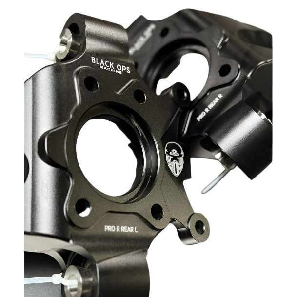 Polaris RZR Pro R/ Turbo R Rear Knuckles By Black Ops Machine