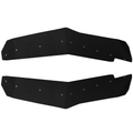Polaris RZR Pro Xp Black Fender Flares Complete Set by Spike