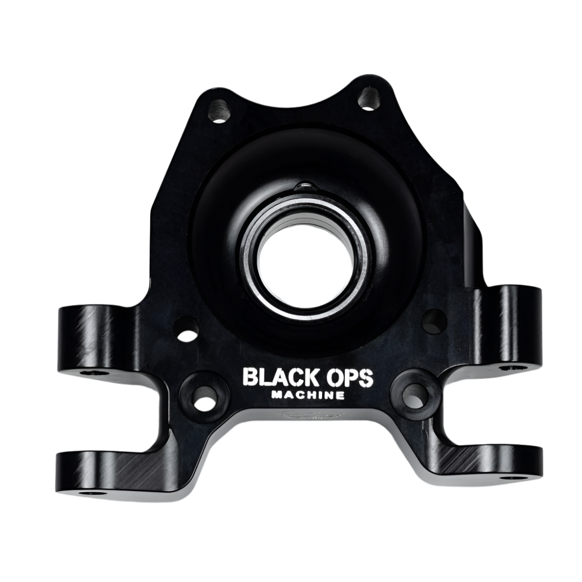 Polaris Xp Pro Rear Knuckles By Black Ops Machine - 17-50-02 - Back Upright Close Up View