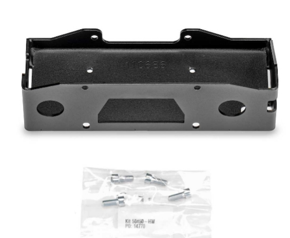 Polaris Xpedition Winch Mounting Kit by WARN - 110686 - Whole Kit View